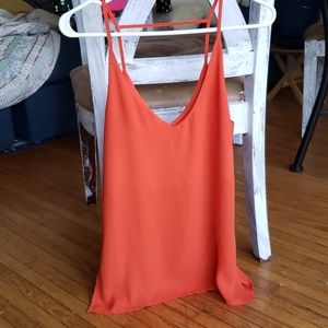 COPY - Bright orange 🍊  strappy blouse